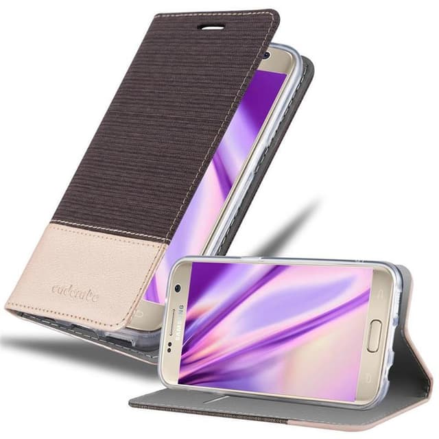 Samsung Galaxy S7 lommebokdeksel etui (grå)