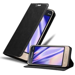 Samsung Galaxy J1 MINI lommebokdeksel deksel (svart)