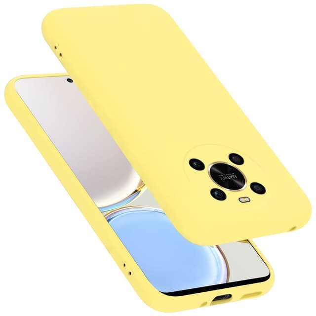 Honor MAGIC 4 LITE silikondeksel case (Gul)