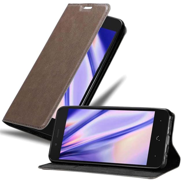 BQ Aquaris X5 Cover Etui Case (Brun)