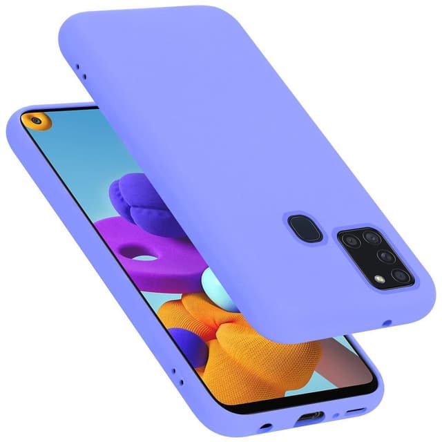 Samsung Galaxy A21s Skal Fodral Case (Lila)