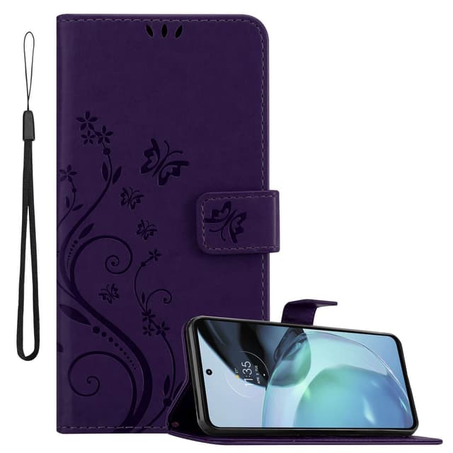 Motorola MOTO G72 Pungetui Cover Case (Lilla)