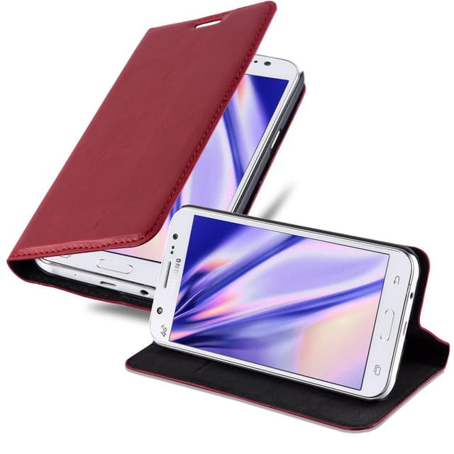 Samsung Galaxy J7 2015 Cover Etui Case (Rød)