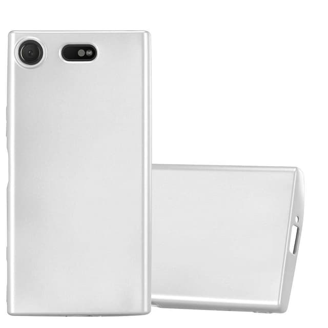 Skal Sony Xperia XZ1 COMPACT Fodral Case (Silver)