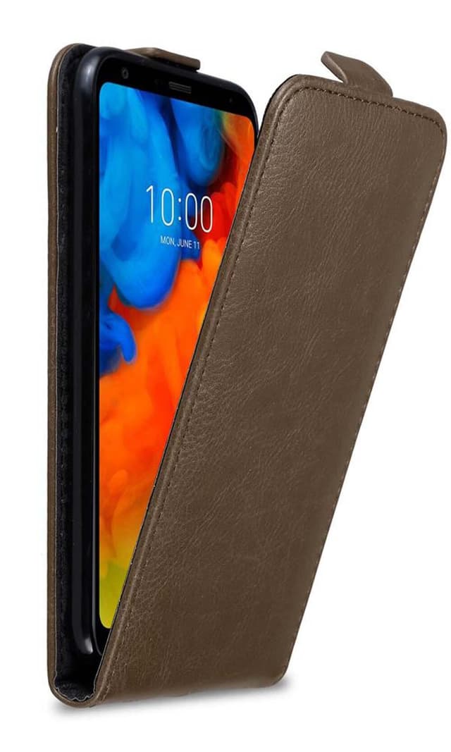 LG Q STYLUS Pungetui Flip Cover (Brun)