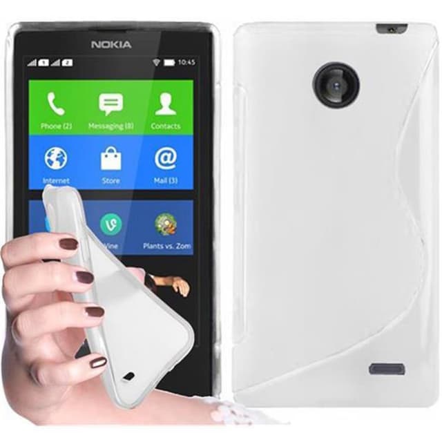 Nokia X Skal Fodral Case (Vit)