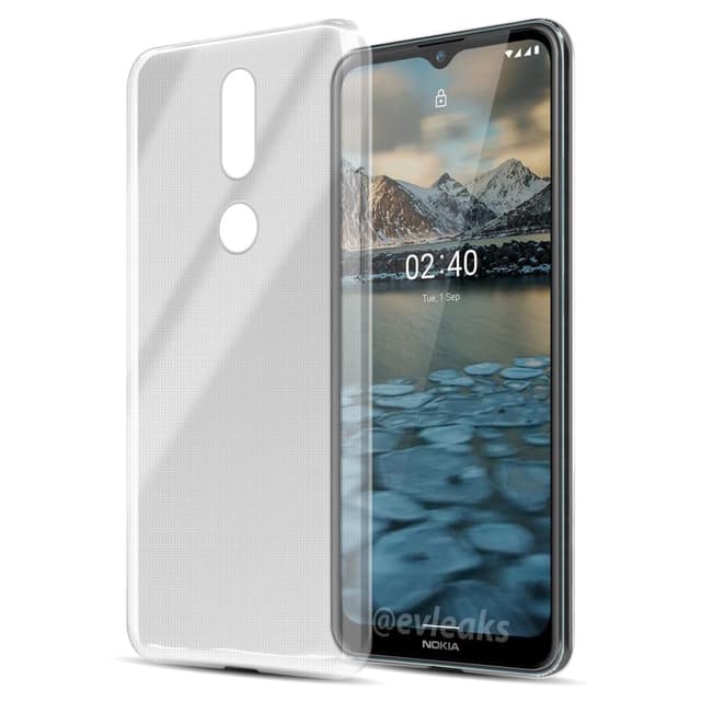 Nokia 2.4 Cover TPU Etui (Natur)