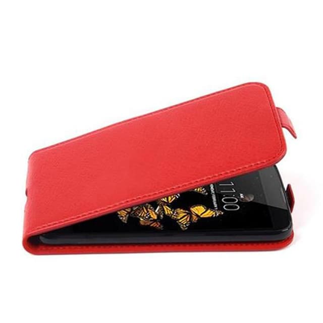 LG K8 2016 Pungetui Flip Cover (Rød)