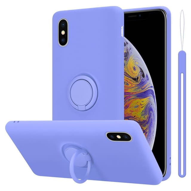 Skal iPhone XS MAX Fodral Case (Lila)