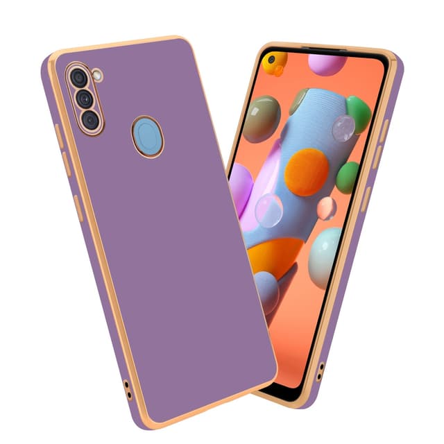 Samsung Galaxy A11 / M11 Suojakuori Cover (Violetti)