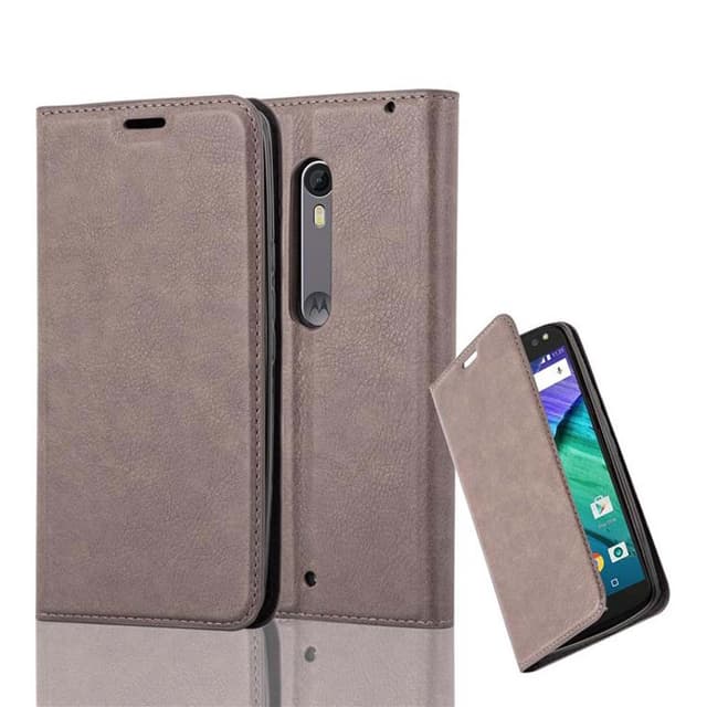 Motorola MOTO X STYLE Cover Etui Case (Brun)
