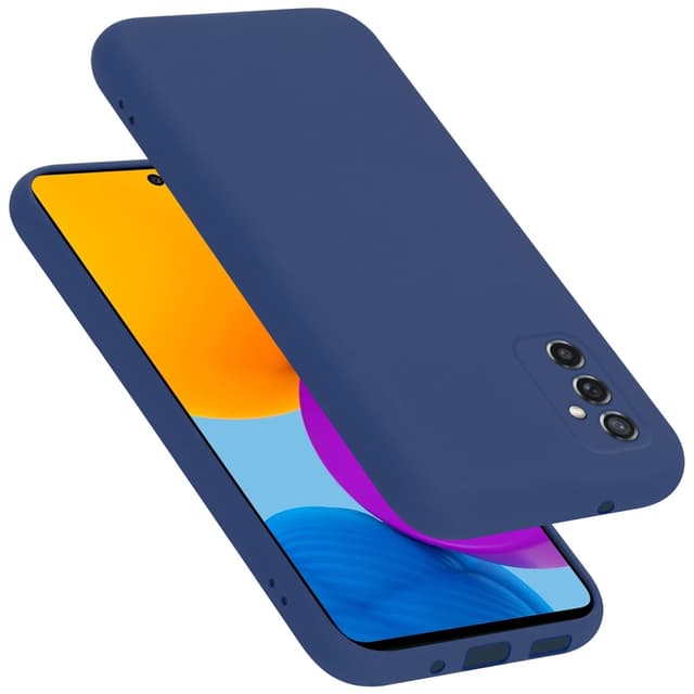 Samsung Galaxy M52 5G Skal Fodral Case (Blå)
