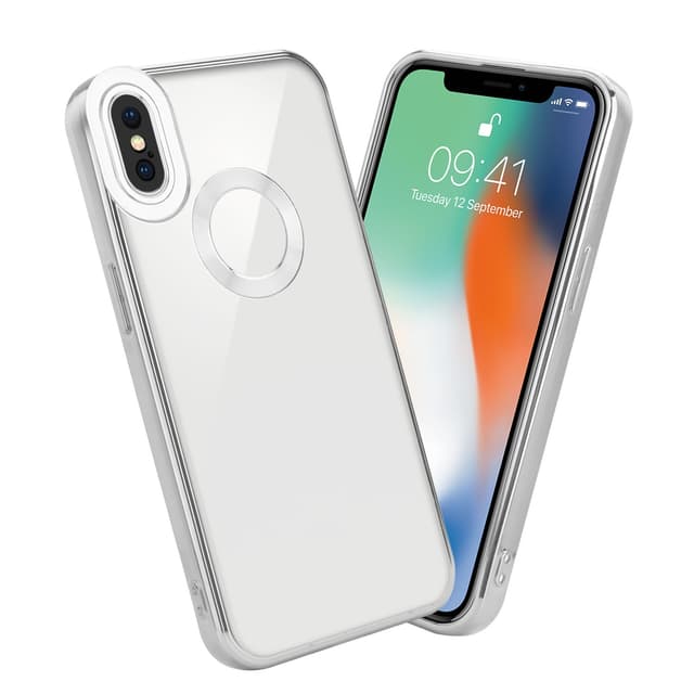 iPhone X / XS Cover Etui Case (Gennemsigtig)