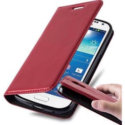 Samsung Galaxy S4 MINI lommebokdeksel deksel (rød)