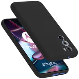 Motorola EDGE 30 PRO / EDGE+ Suojakuori Kotelo (Musta)