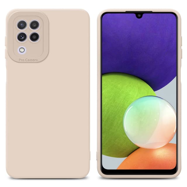 Samsung Galaxy A22 4G Cover Etui Case (Lyserød)