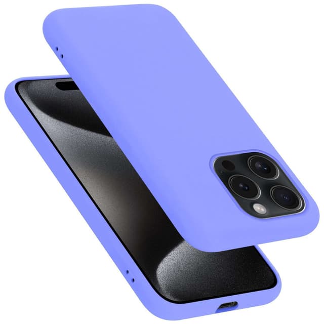 iPhone 15 PRO Skal Fodral Case (Lila)