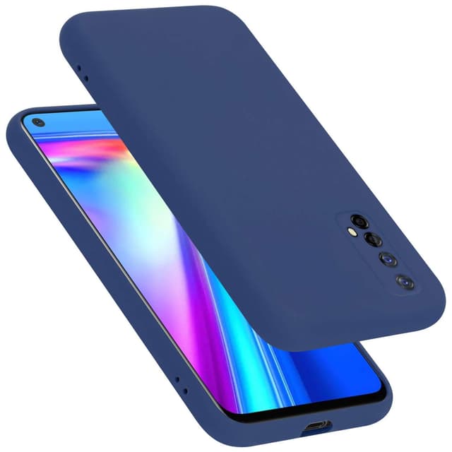 Realme 7 4G Suojakuori Kotelo Case (Sininen)