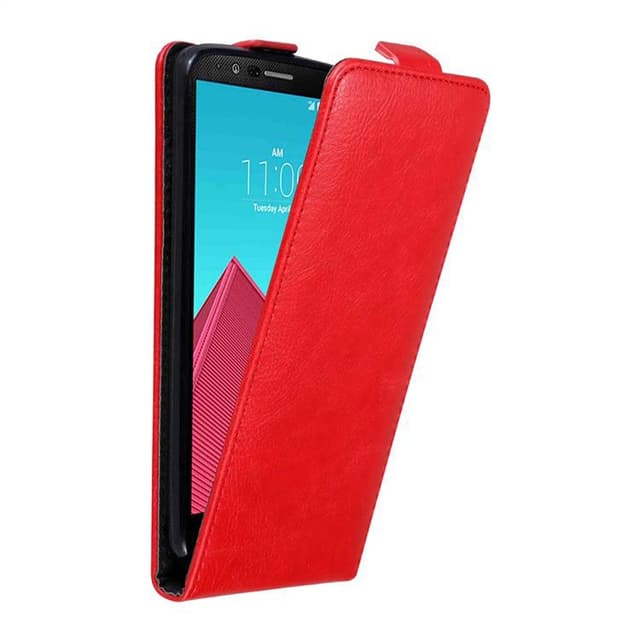 LG G4 / G4 PLUS Pungetui Flip Cover (Rød)