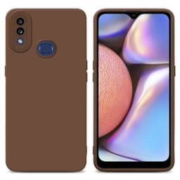 Samsung Galaxy A10s / M01s Skal Fodral Case (Brun)