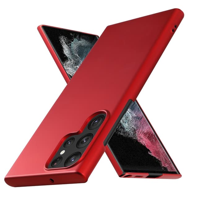 Samsung Galaxy S22 ULTRA Cover Etui Case (Rød)