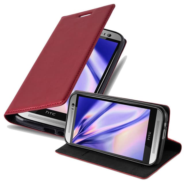 HTC ONE M8 Cover Etui Case (Rød)