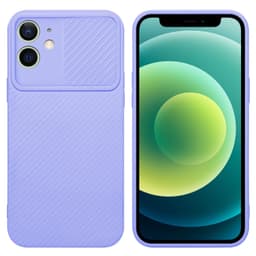 iPhone 12 MINI Suojakuori Suojakotelo (Violetti)