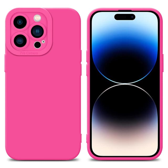 iPhone 14 PRO Cover Etui Case (Lyserød)