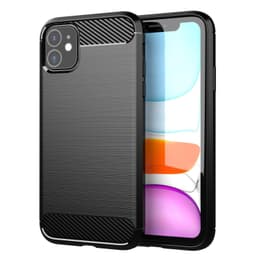 iPhone 11 Suojakuori Suojakotelo Case Cover (Musta)