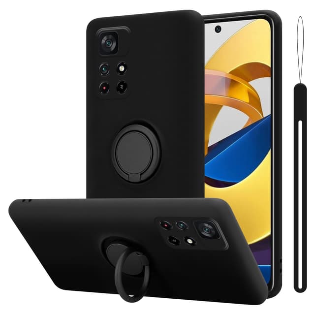 Skal Xiaomi POCO M4 PRO 5G Fodral Case (Svart)