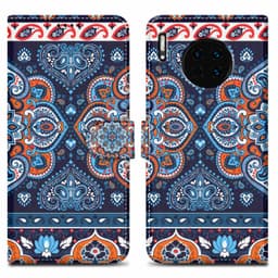 Huawei MATE 30 Plånboksfodral Skal (Blå)