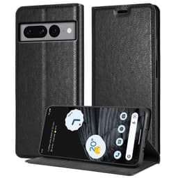 Google PIXEL 7 PRO lommebokdeksel case (svart)