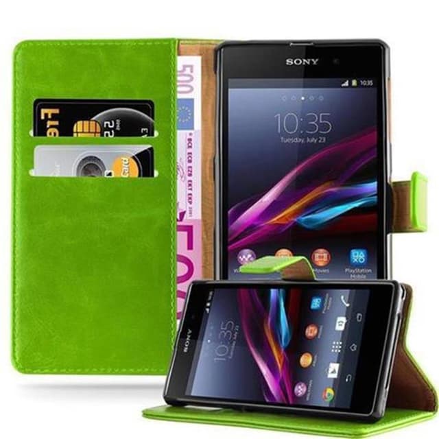 Cover Sony Xperia Z1 Etui Case (Grøn)