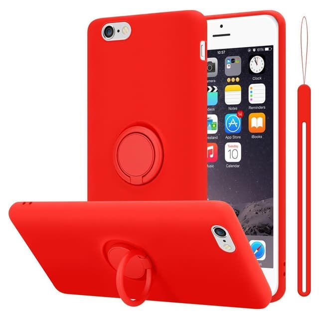 iPhone 6 / 6S Suojakuori Case Kotelo (Punainen)