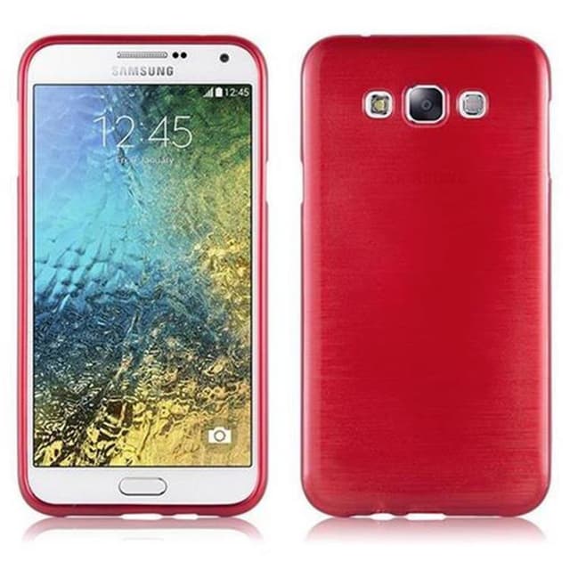 Samsung Galaxy E7 Cover Etui Case (Rød)