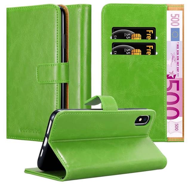 iPhone XS MAX Suojakuori Lompakkokotelo Case Cover