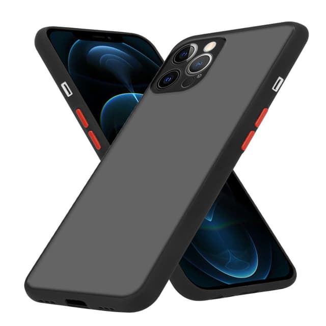 iPhone 12 PRO Skal Fodral Case (Svart)
