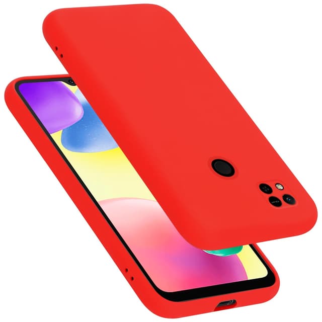 Xiaomi RedMi 9C / RedMi 10A Skal Fodral Case (Röd)