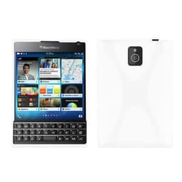 Blackberry Q30 Skal Fodral Case (Vit)