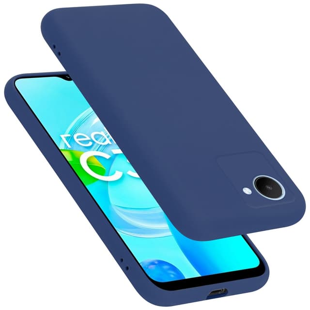 Realme C30 / Narzo 50i PRIME Cover Etui Case (Blå)