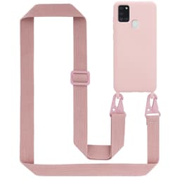 Suojakuori Samsung Galaxy A21s Kotelo (Vaaleanpunainen)