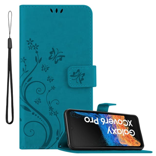 Samsung Xcover 6 Pro Pungetui Cover Case (Blå)