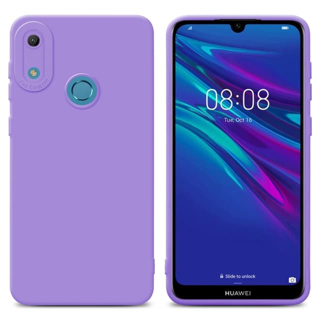 Huawei Y6 2019 Deksel case (lilla)