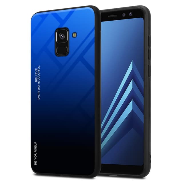 Samsung Galaxy A8 2018 Skal Fodral Case (Svart)