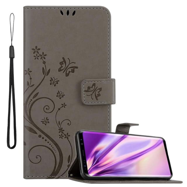Samsung Galaxy S9 Pungetui Cover Case (Grå)