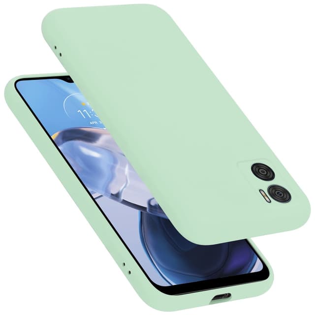 Motorola MOTO E22 / E22i Skal Fodral Case (Grön)