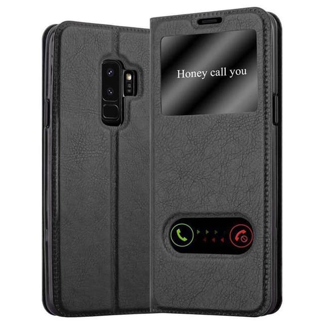 Lompakkokotelo Samsung Galaxy S9 PLUS Case (Musta)
