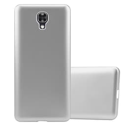LG X SCREEN Suojakuori Kotelo (Hopea)