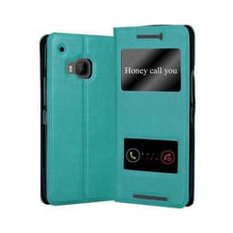 Lompakkokotelo HTC ONE M9 Case (Turkoosi)