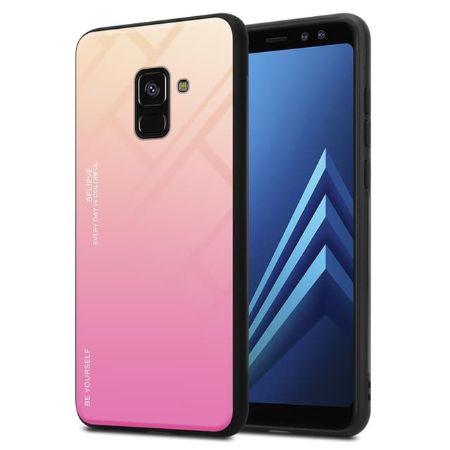 Samsung Galaxy A8 2018 Skal Fodral Case (Svart)